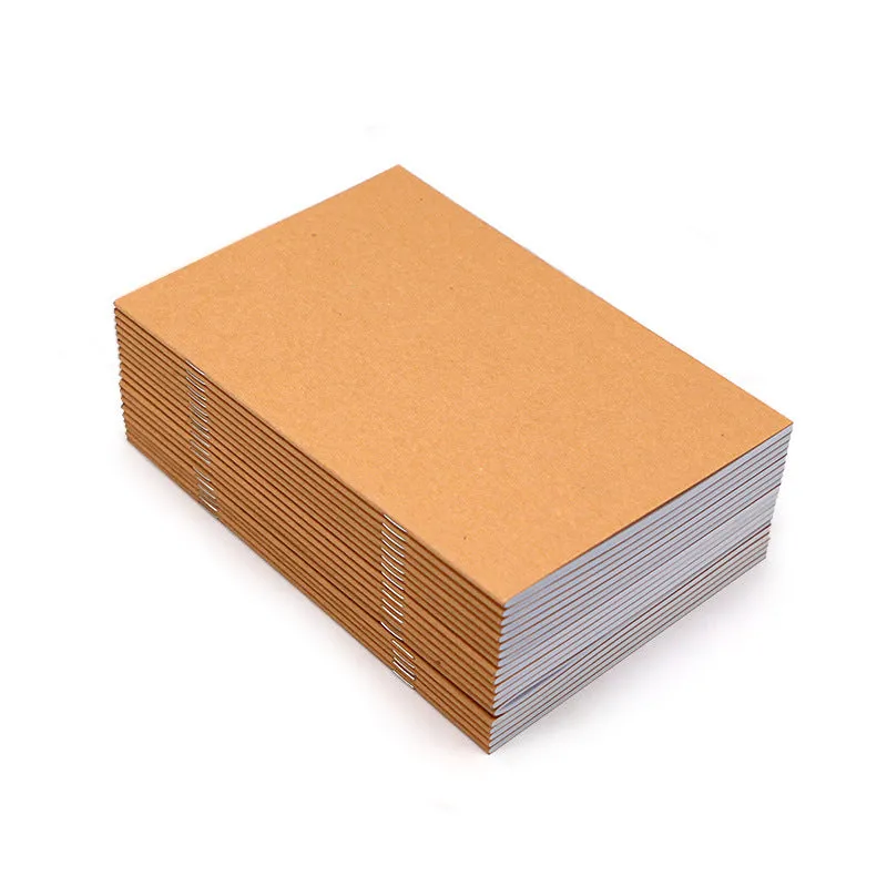 A5/B5/A4 vintage kraft thin notebook