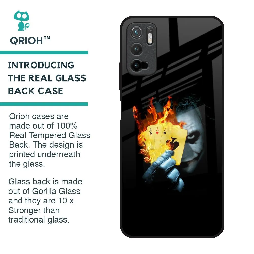 AAA Joker Glass Case for Redmi Note 10T 5G