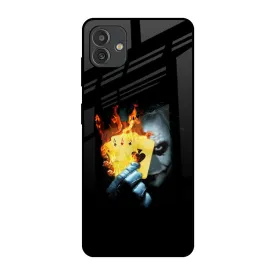 AAA Joker Glass Case for Samsung Galaxy M13 5G