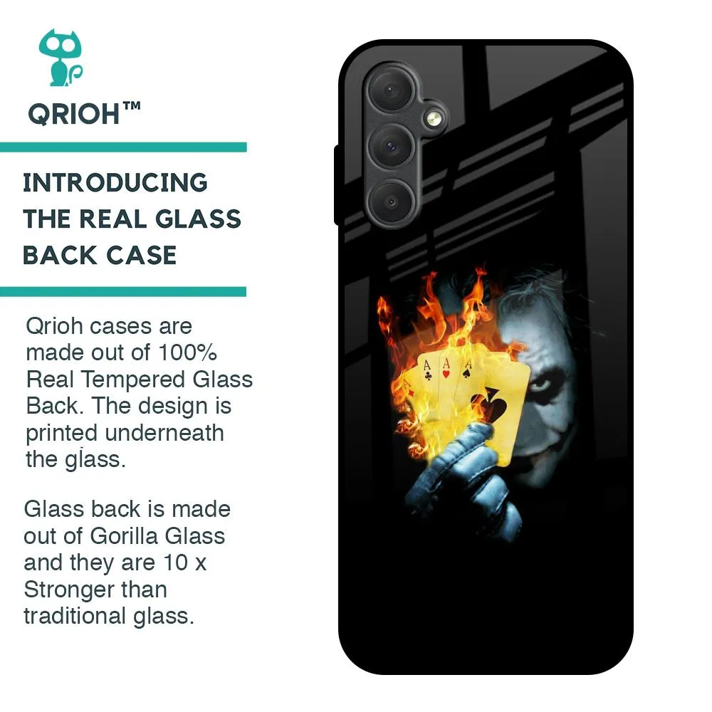 AAA Joker Glass Case for Samsung Galaxy M14 5G