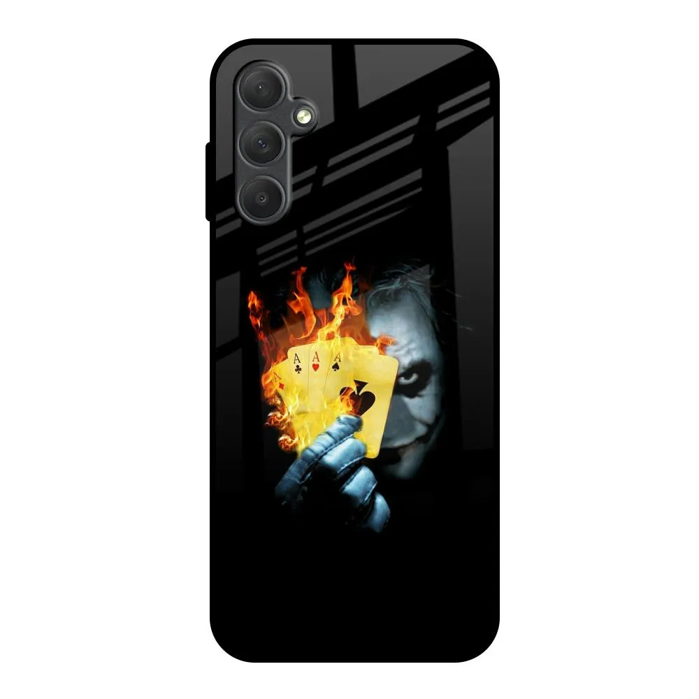 AAA Joker Glass Case for Samsung Galaxy M14 5G