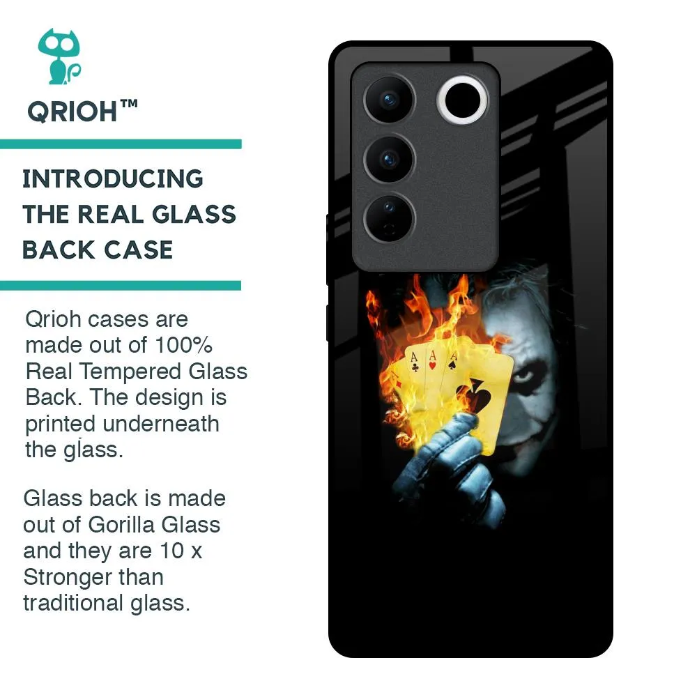 AAA Joker Glass Case for Vivo V27 5G