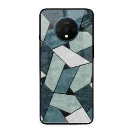 Abstact Tiles Glass Case for OnePlus 7T