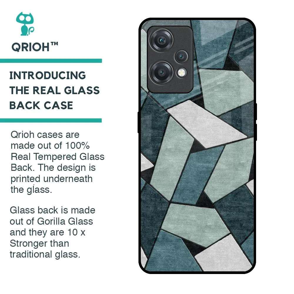 Abstact Tiles Glass Case for OnePlus Nord CE 2 Lite 5G