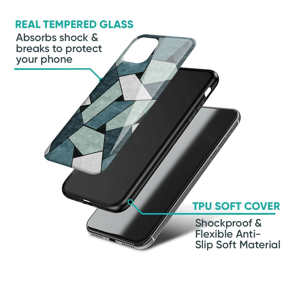 Abstact Tiles Glass Case for Xiaomi Mi 10T