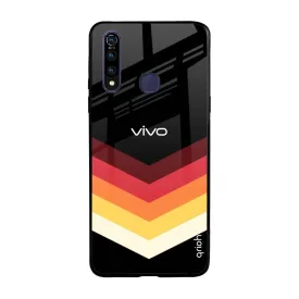 Abstract Arrow Pattern Glass Case For Vivo Z1 Pro