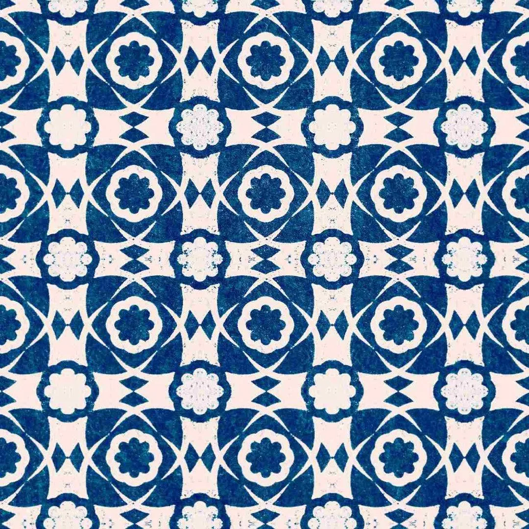 Aegean Tiles Wallpaper - MINDTHEGAP