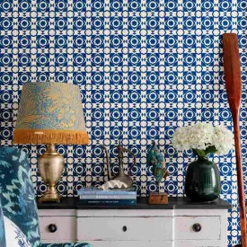 Aegean Tiles Wallpaper - MINDTHEGAP