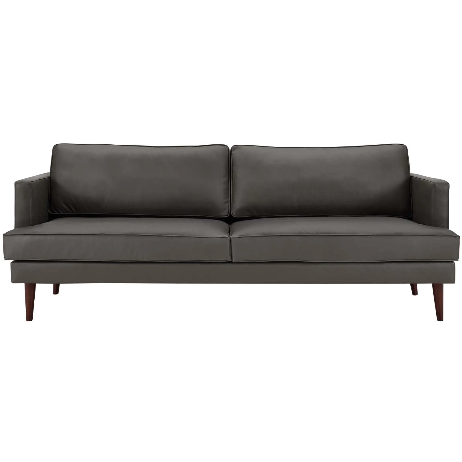 Agile Genuine Leather Sofa by Modway