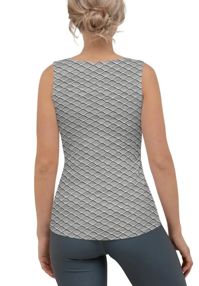 Anti Cellulite Pattern Tank Top