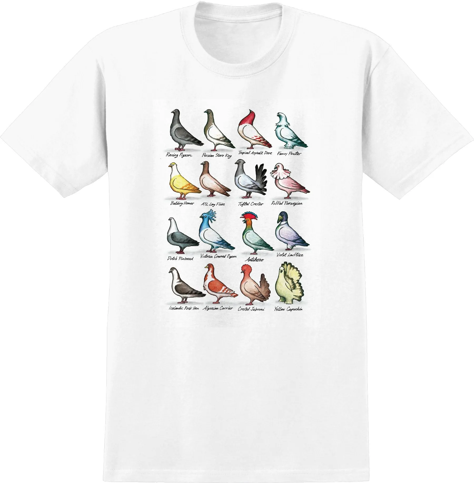 ANTI-HERO SHOW PIGEON TEE - WHITE