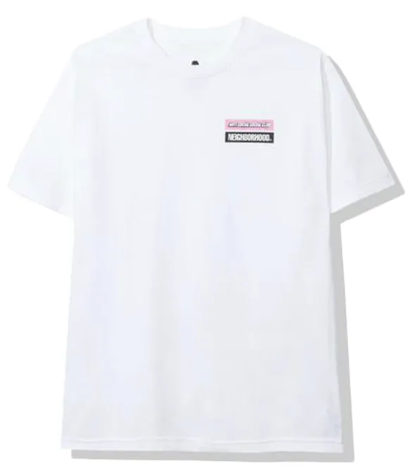 Anti Social Social Club x Neighborhood Stuck On You Tee White