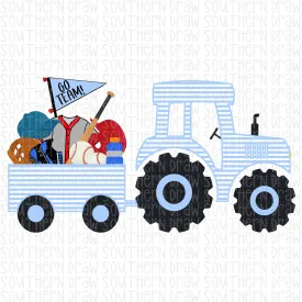 Baseball Tractor