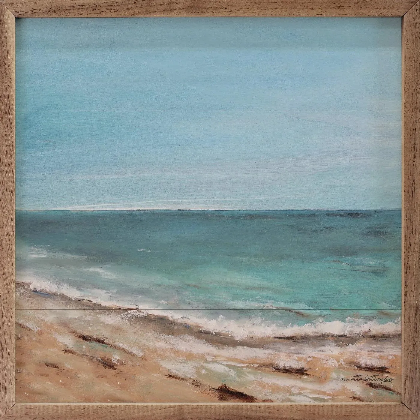 Beach Waters By Annette Beraud-Battaglia