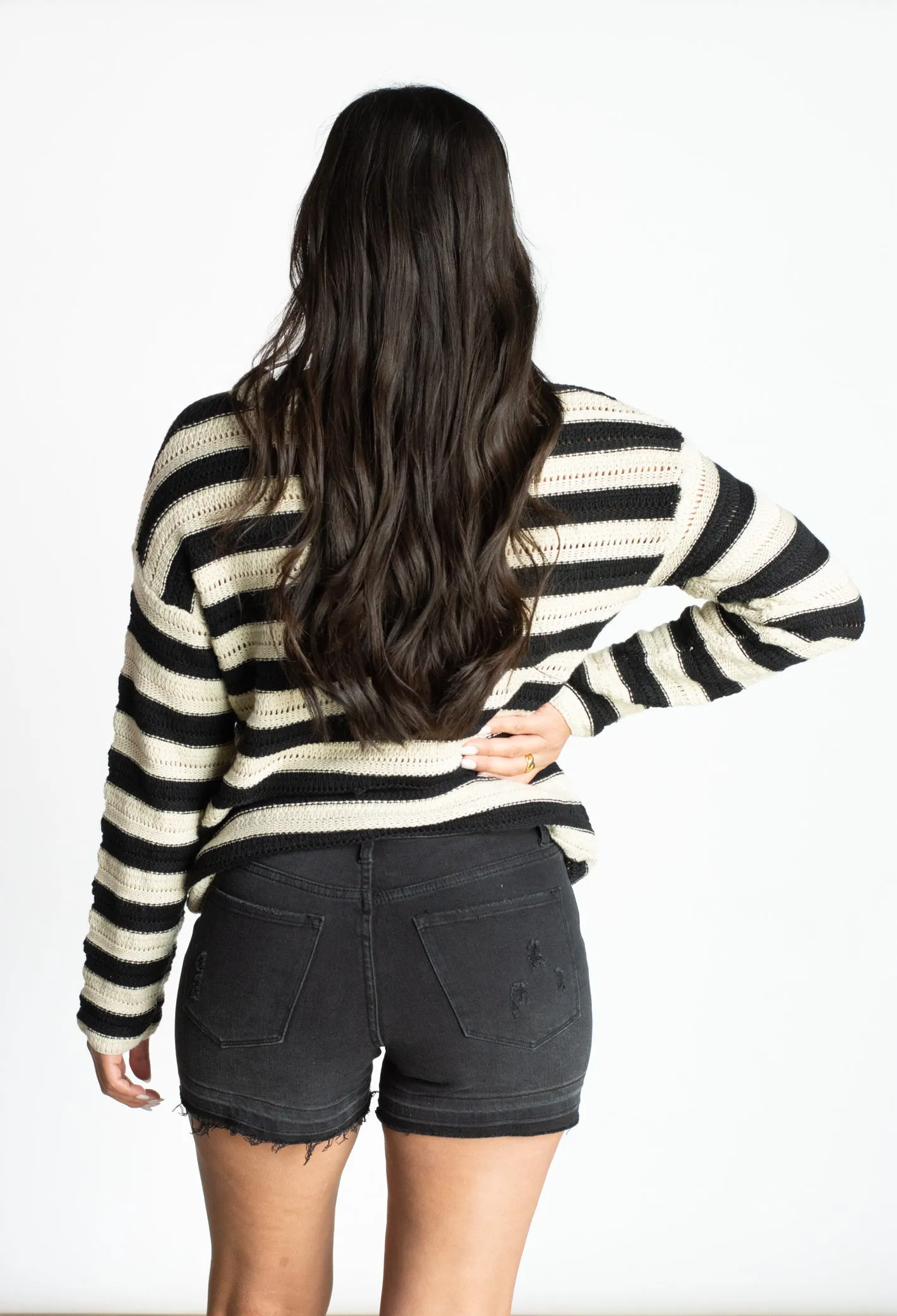 Belong Together Striped Sweater