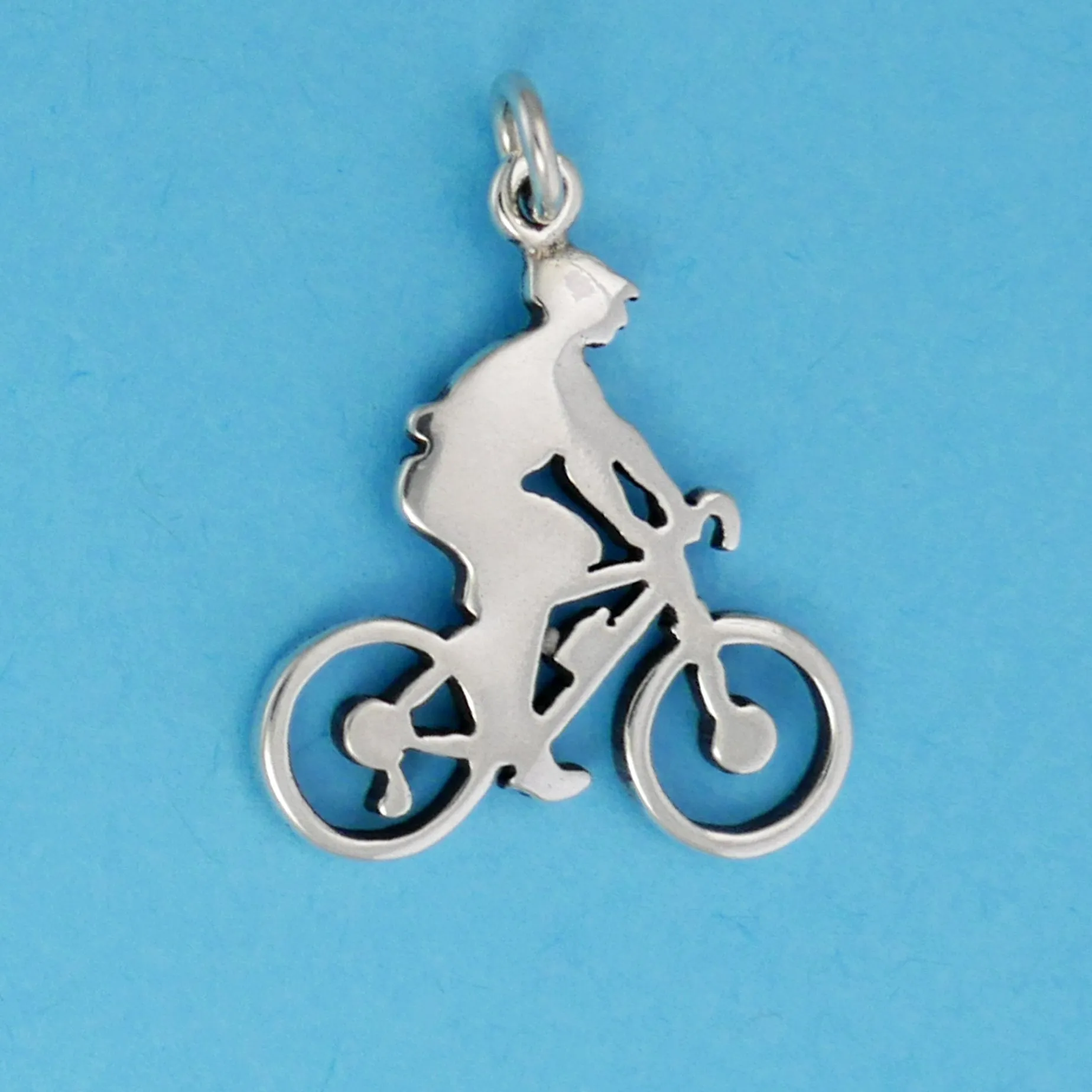 Bicyclist Charm