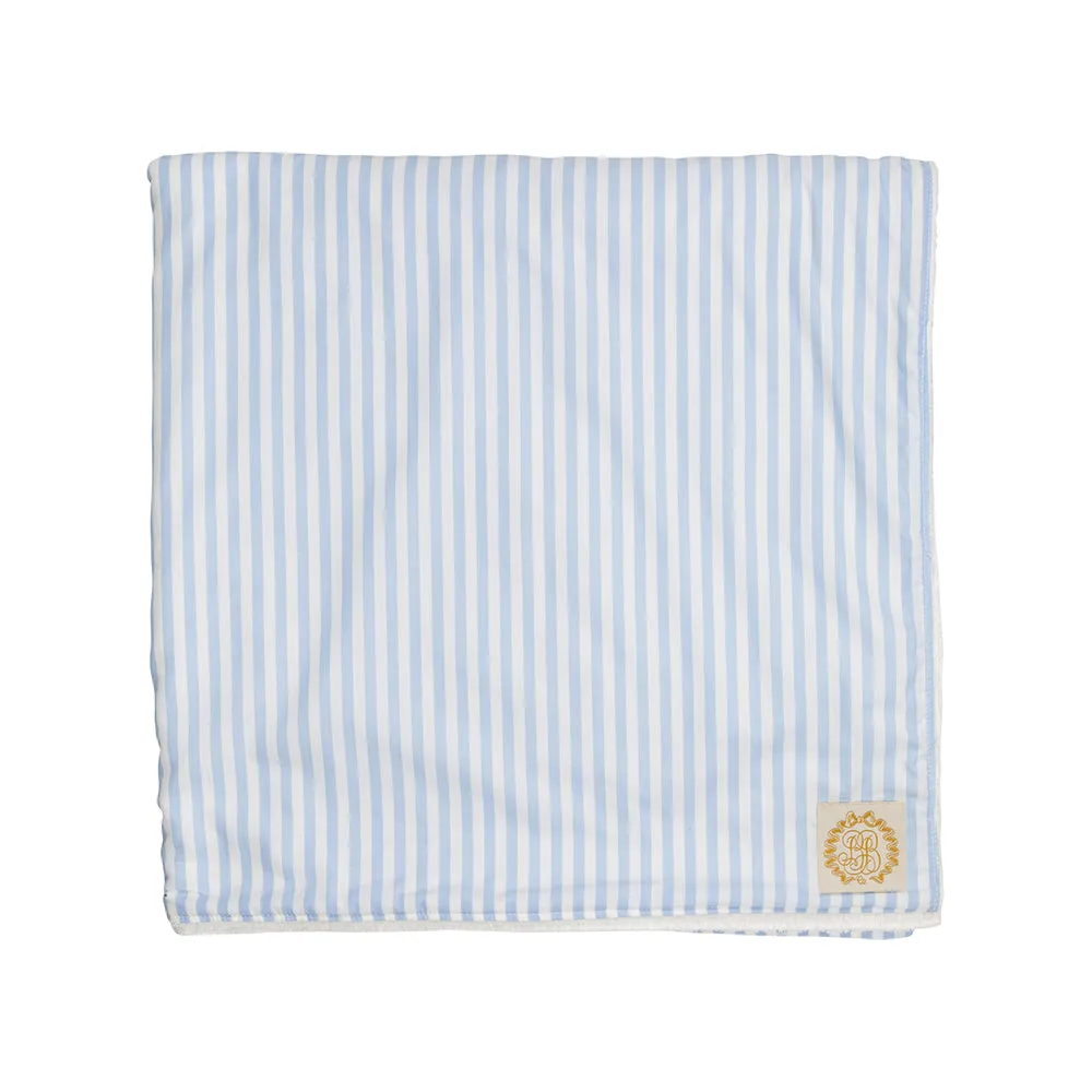 Bishop Bath & Beach Towel - Beale Street Blue Stripe