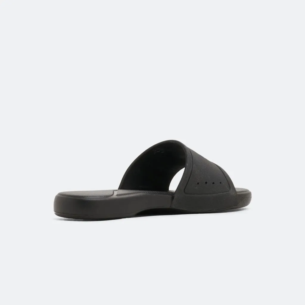 Black Logo Toddler Slides