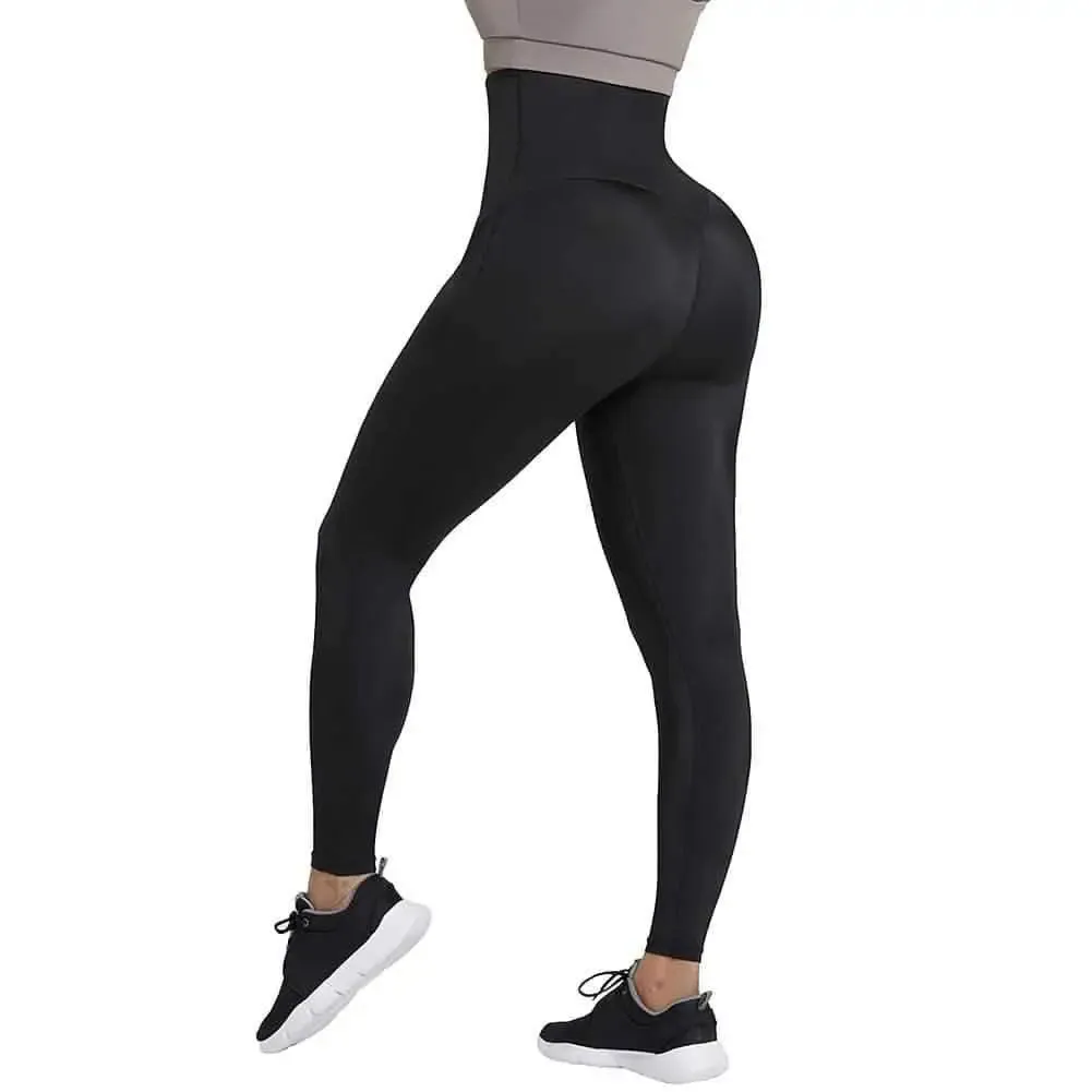 Black Shape Leggings High Waist