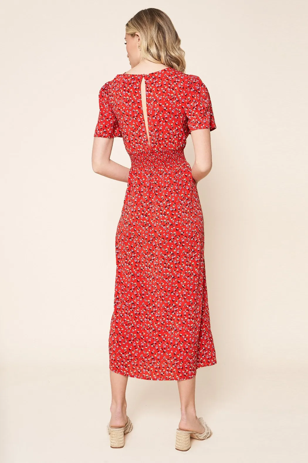 Bloom Floral Midi Dress