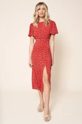 Bloom Floral Midi Dress