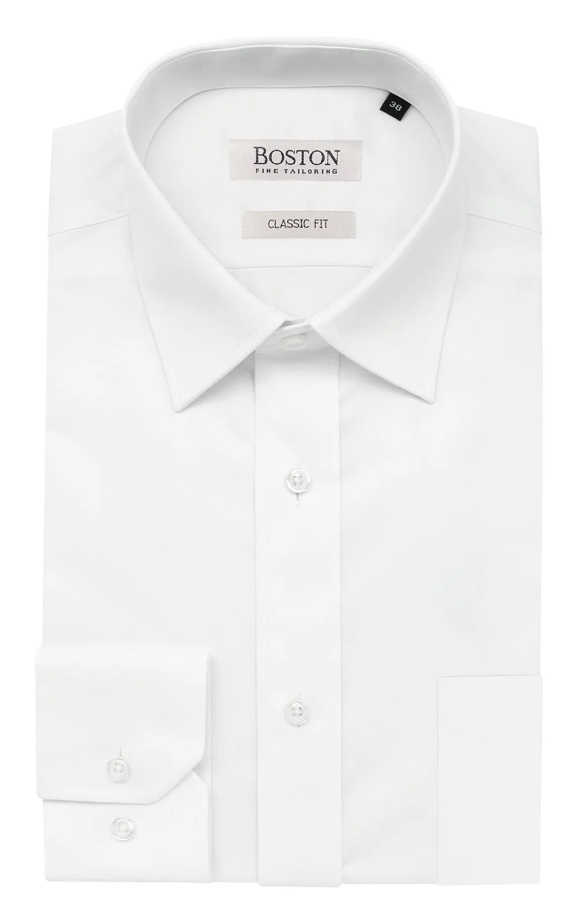 Boston Liberty Classic Fit White Shirt