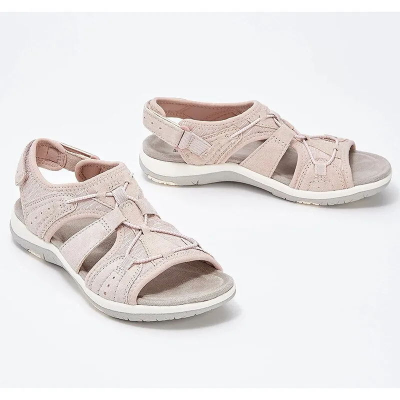 Calliope Women Solid Color Hollow Out Casual Lady Sandals