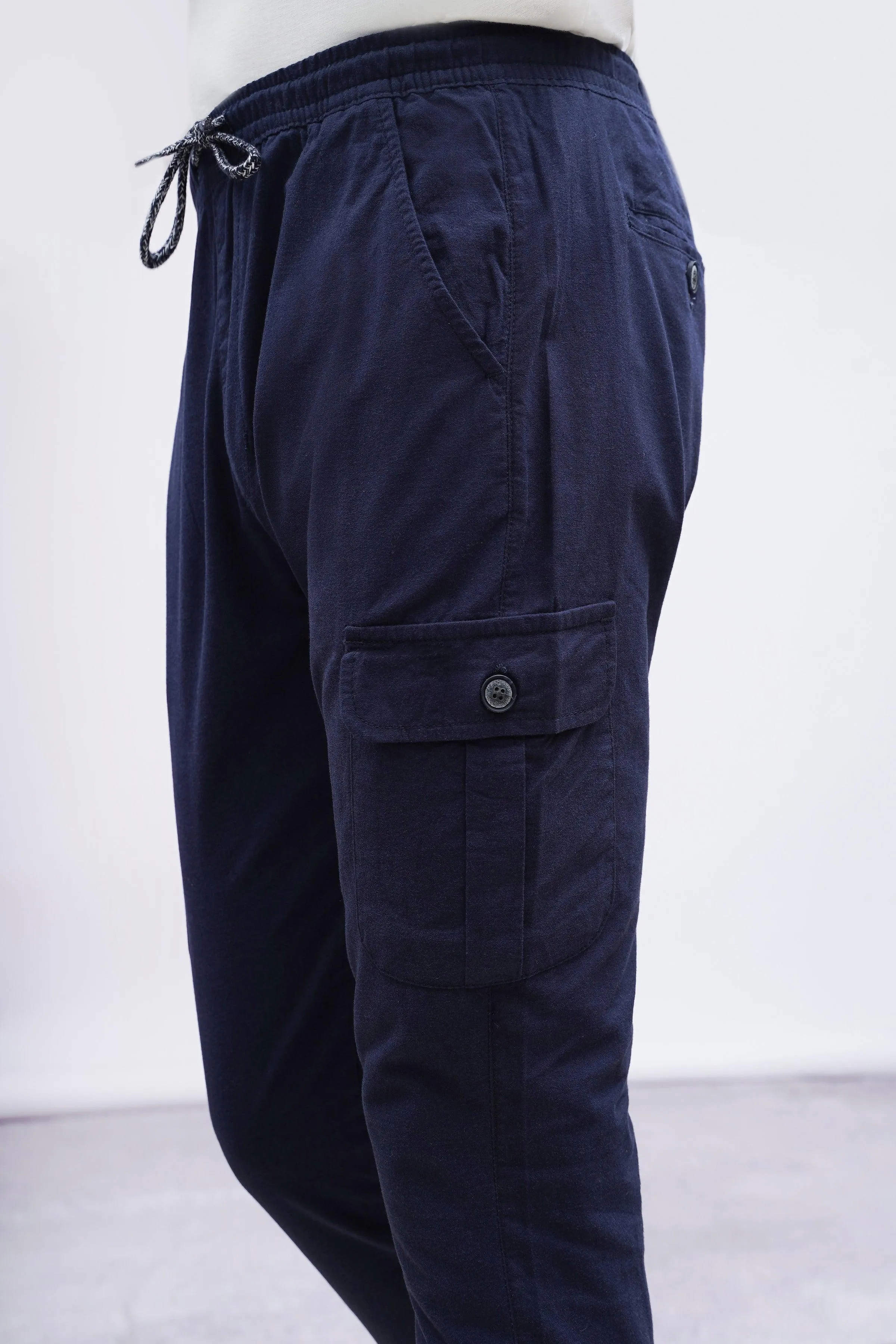 CASUAL JOGGER TROUSER NAVY