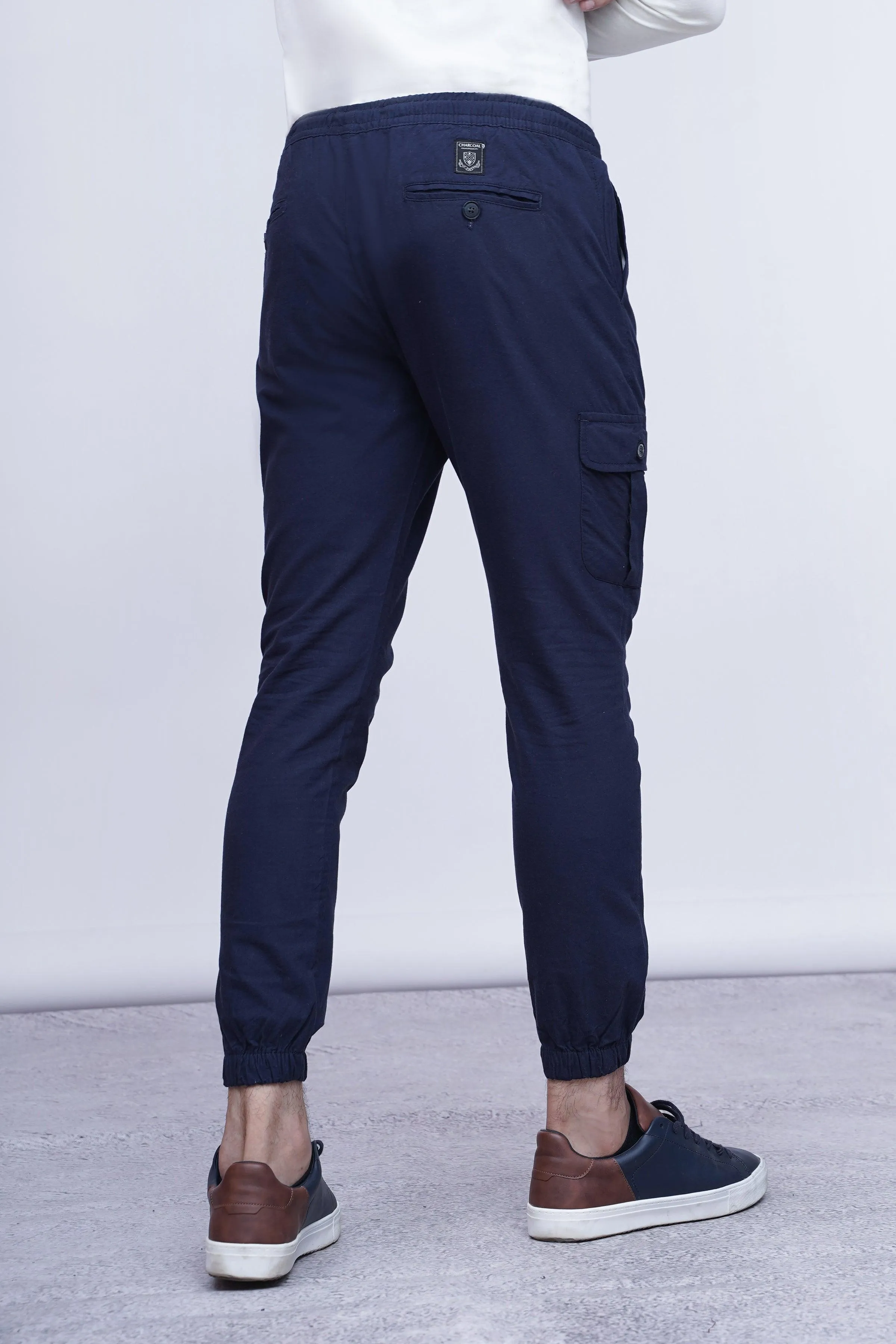 CASUAL JOGGER TROUSER NAVY