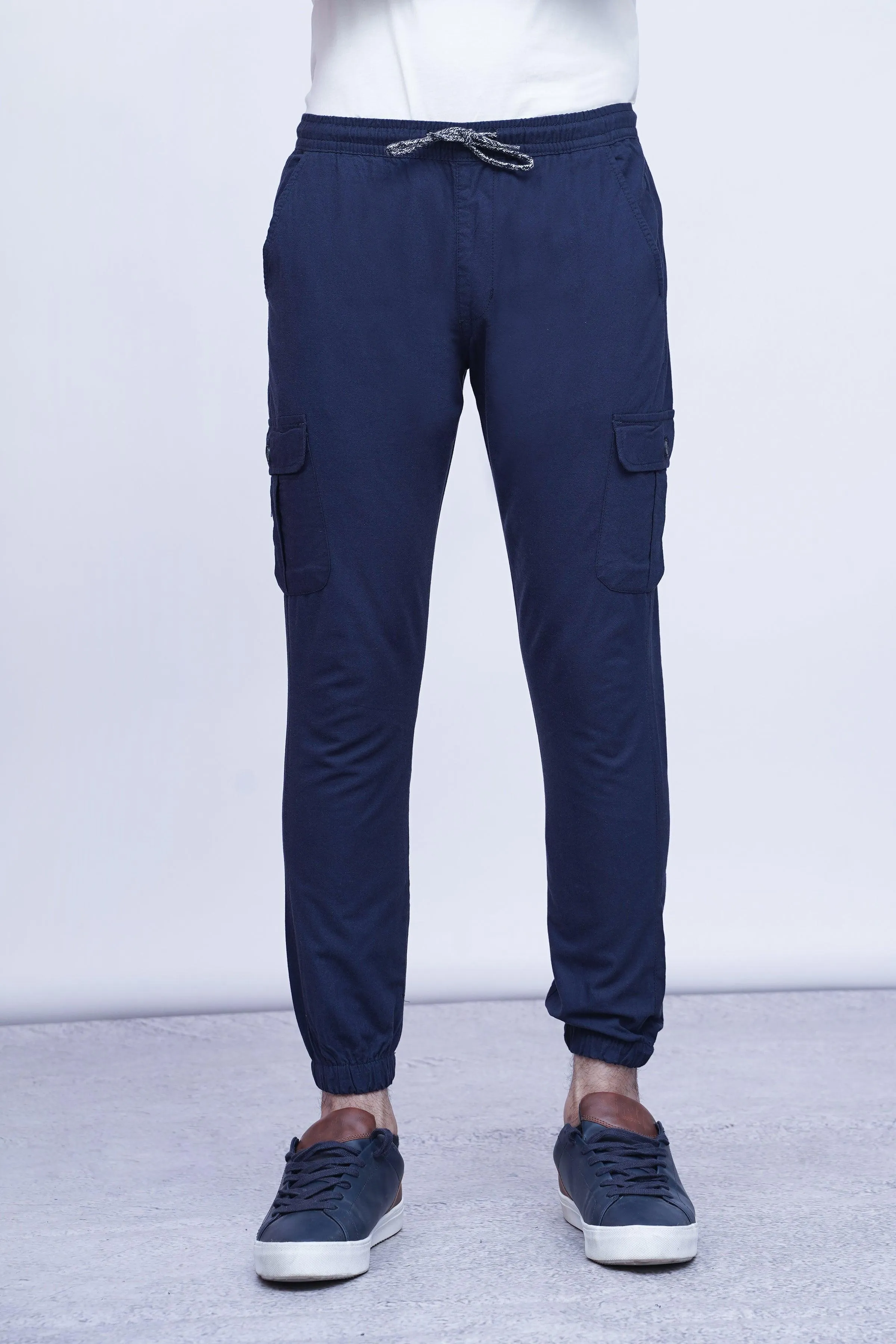 CASUAL JOGGER TROUSER NAVY