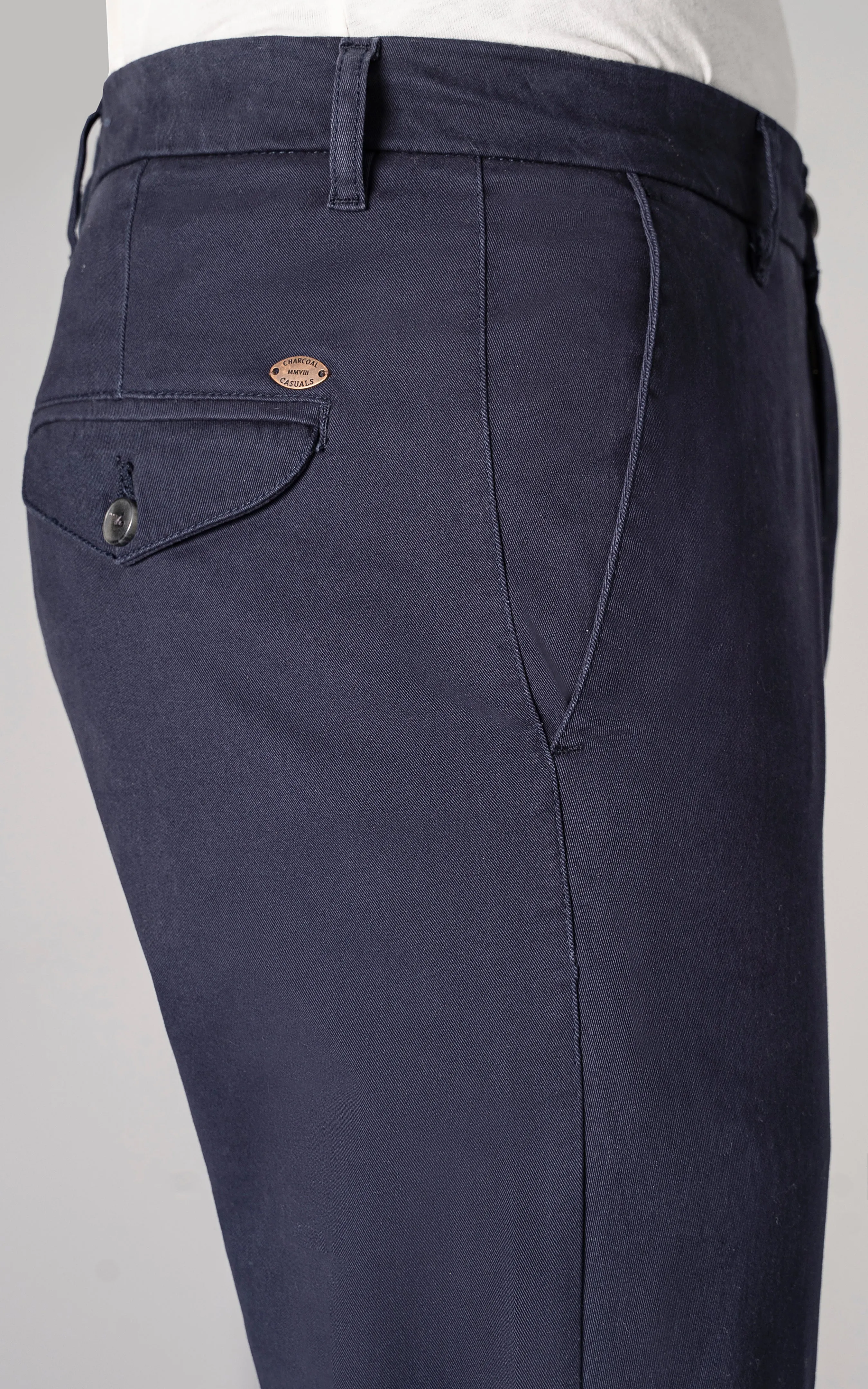 CASUAL  PANT CROSS POCKET NAVY