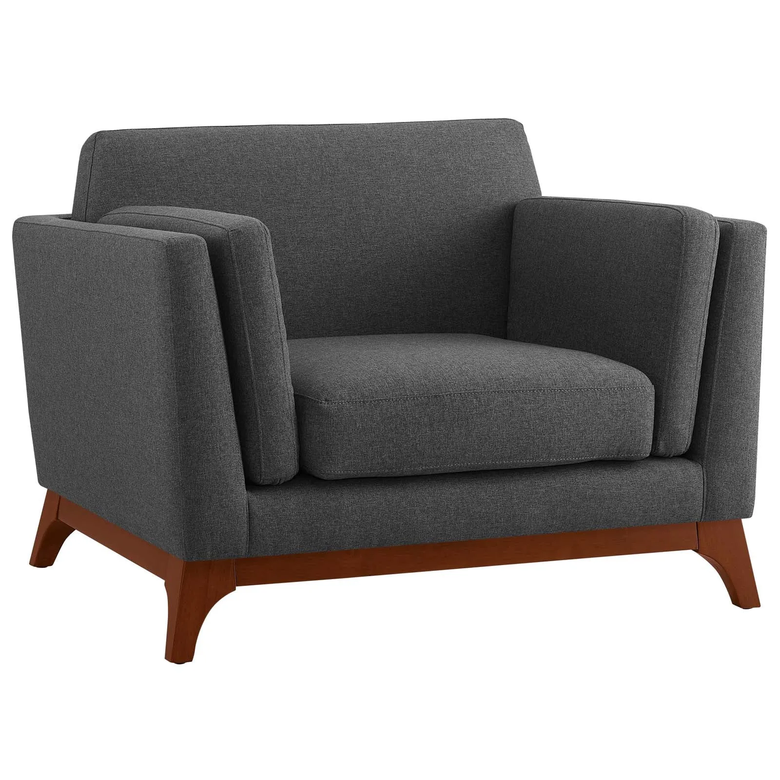 Chance Upholstered Fabric Armchair by Modway