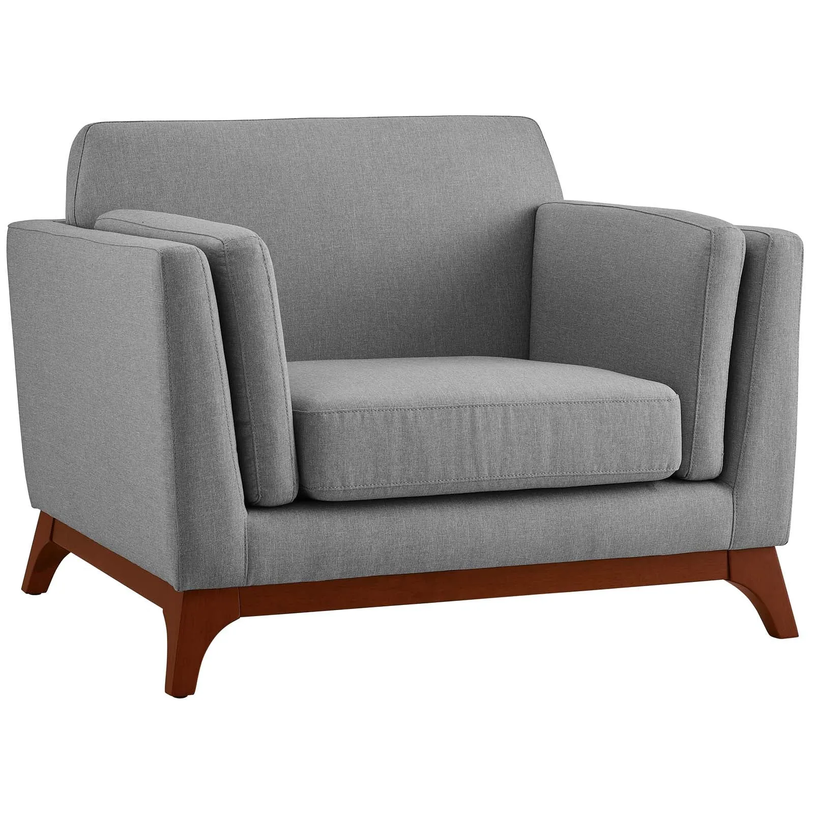 Chance Upholstered Fabric Armchair by Modway