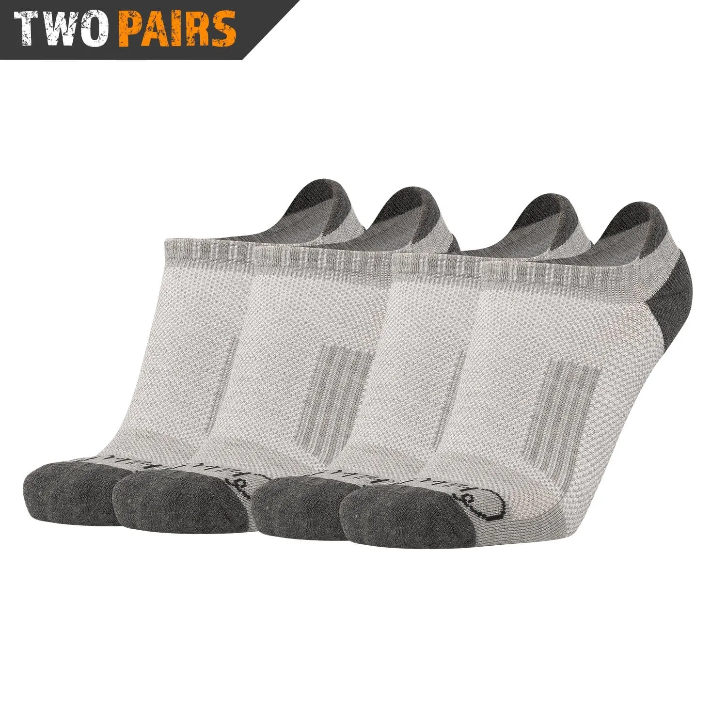 Chill Boys Bamboo Ankle Socks - Moisture Wicking Bamboo Socks - 2 Pairs