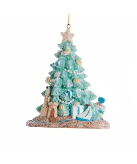 Coastal Beach Christmas Tree Ornament