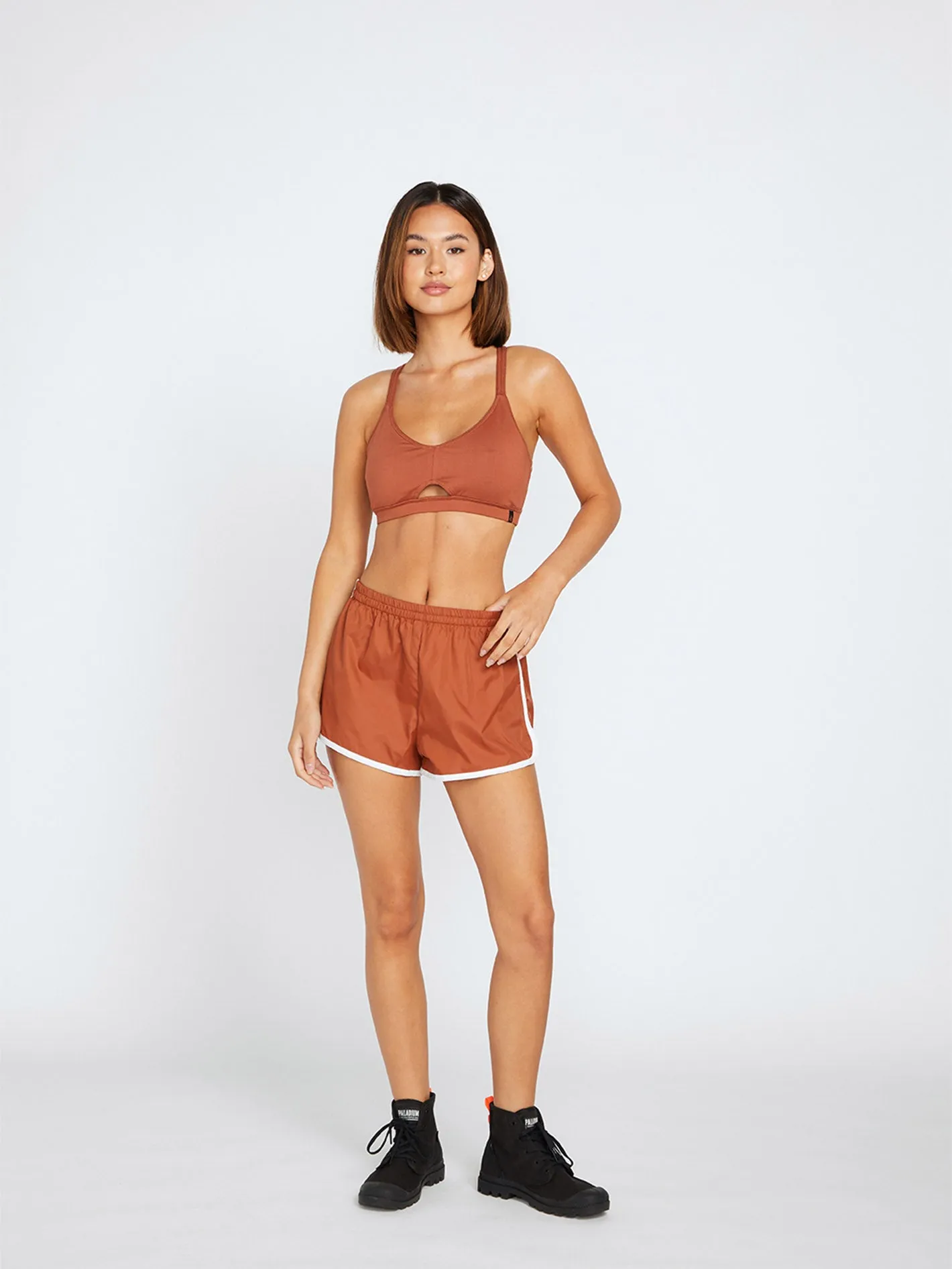 Coco Ho Runner Short - DARK CLAY