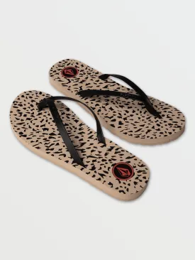 Color Me Spring Sandals - Animal Print