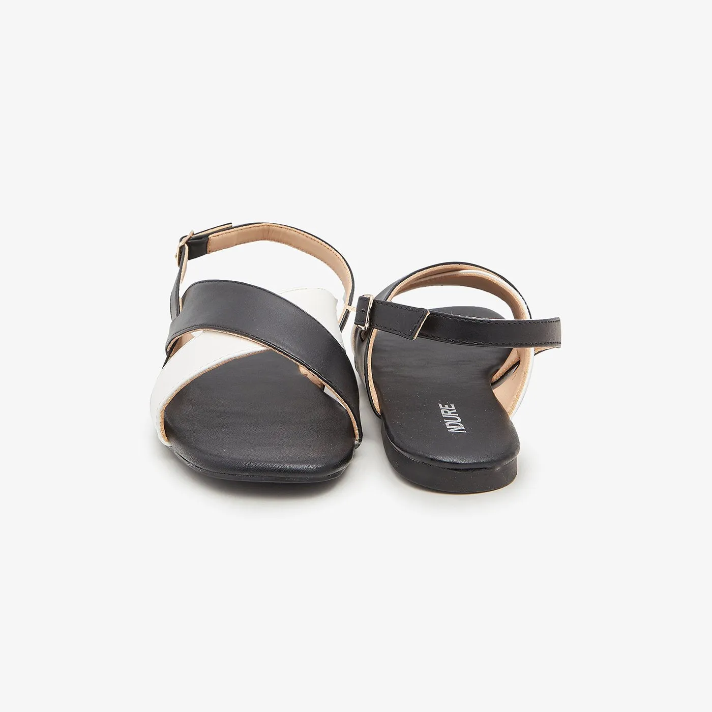 Cross-Strap Ladies Sandals