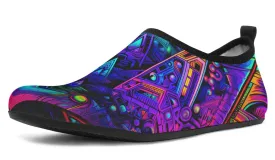 Cyber Cyan Barefoot Shoes