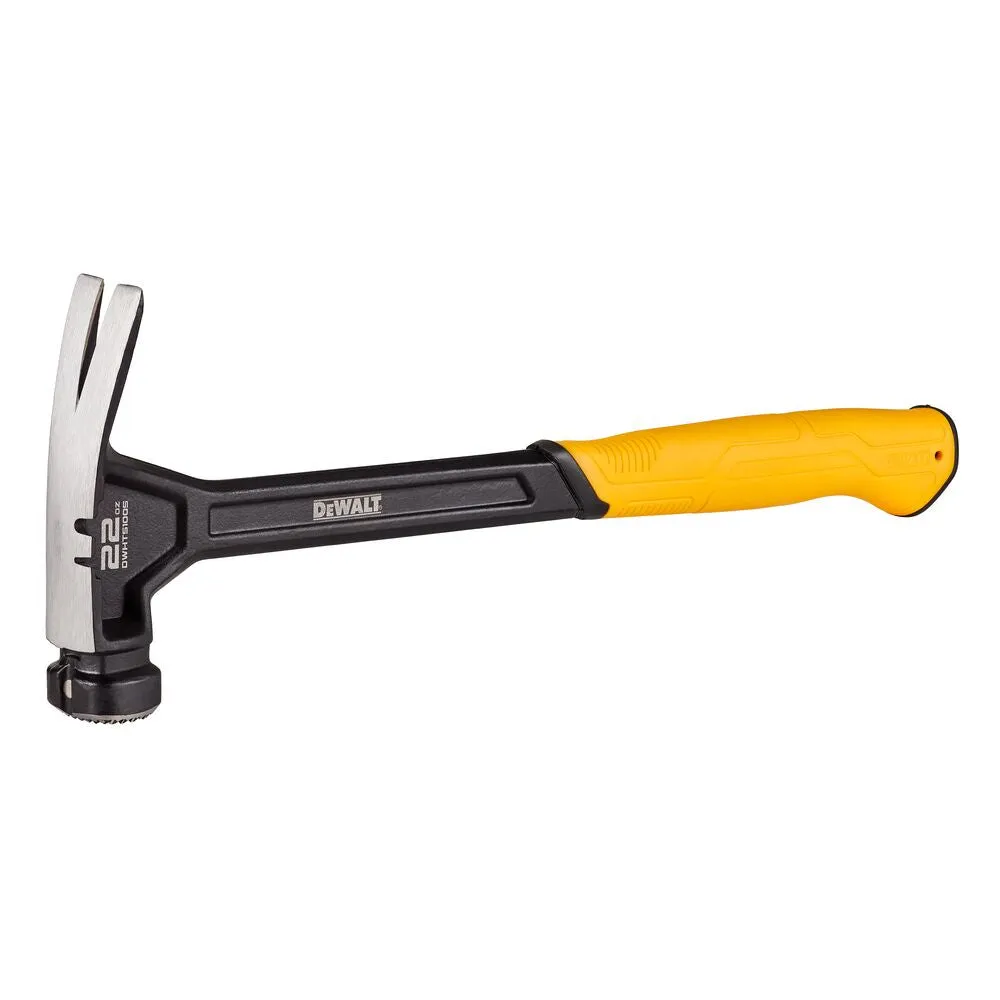 DeWALT DWHT51005 22 OZ Milled Framing Hammer w/ Durable Grip