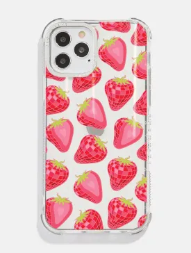 Disco Strawberries Shock iPhone Case