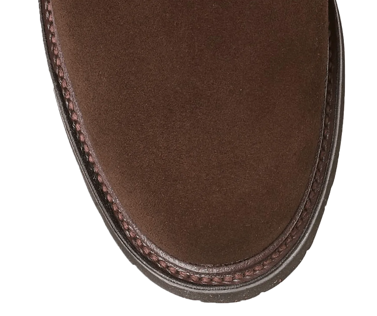 Elgin Dark Brown Suede