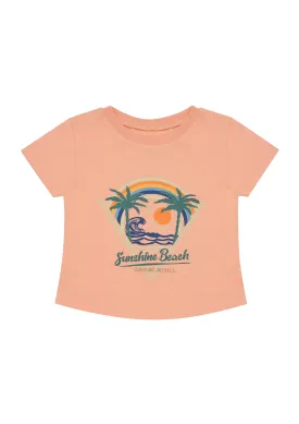 Erin T-Shirt - Tropical Peach