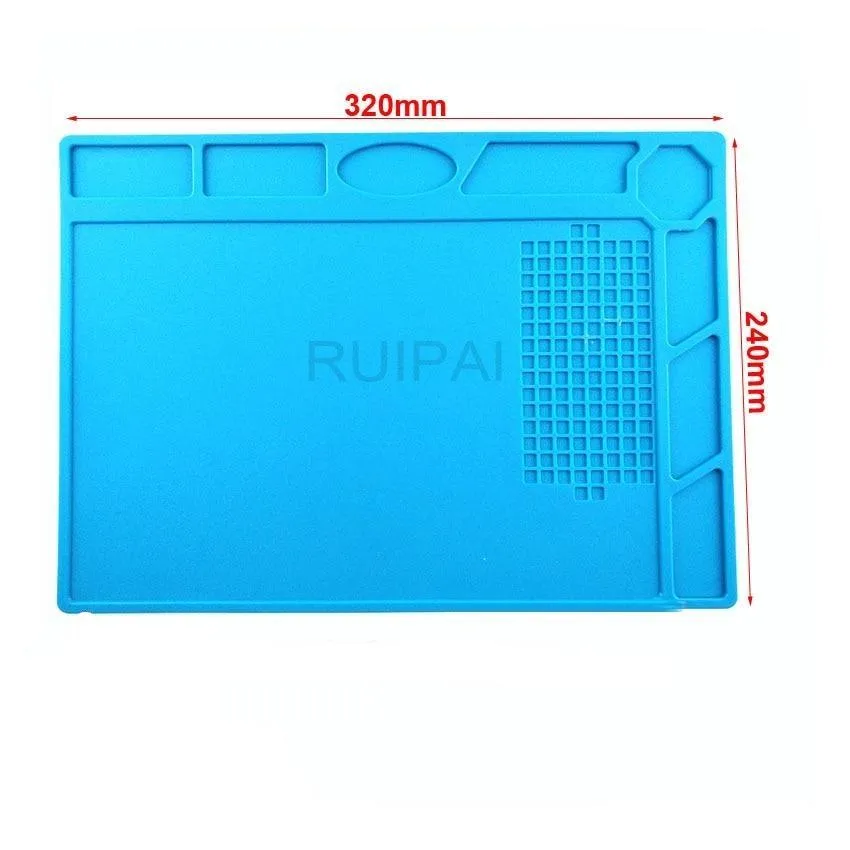 GR Heat Resistant Silicone Non-Slip Watch Repair Bench Mat