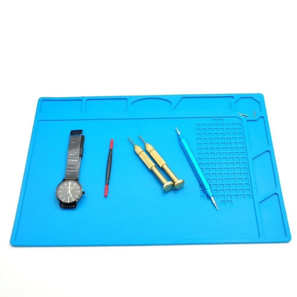 GR Heat Resistant Silicone Non-Slip Watch Repair Bench Mat