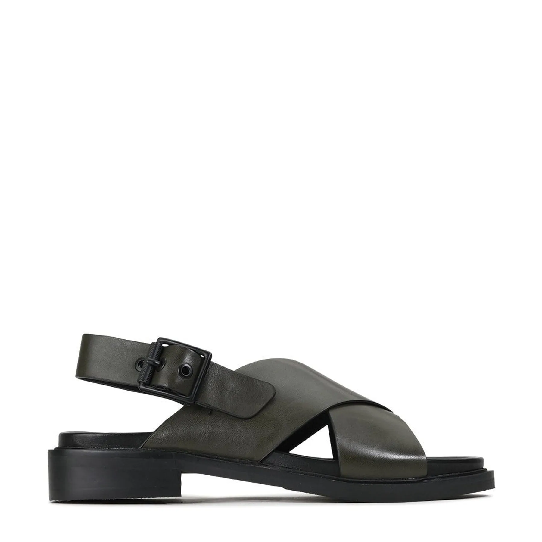 GRUNGE SLING-BACK SANDALS