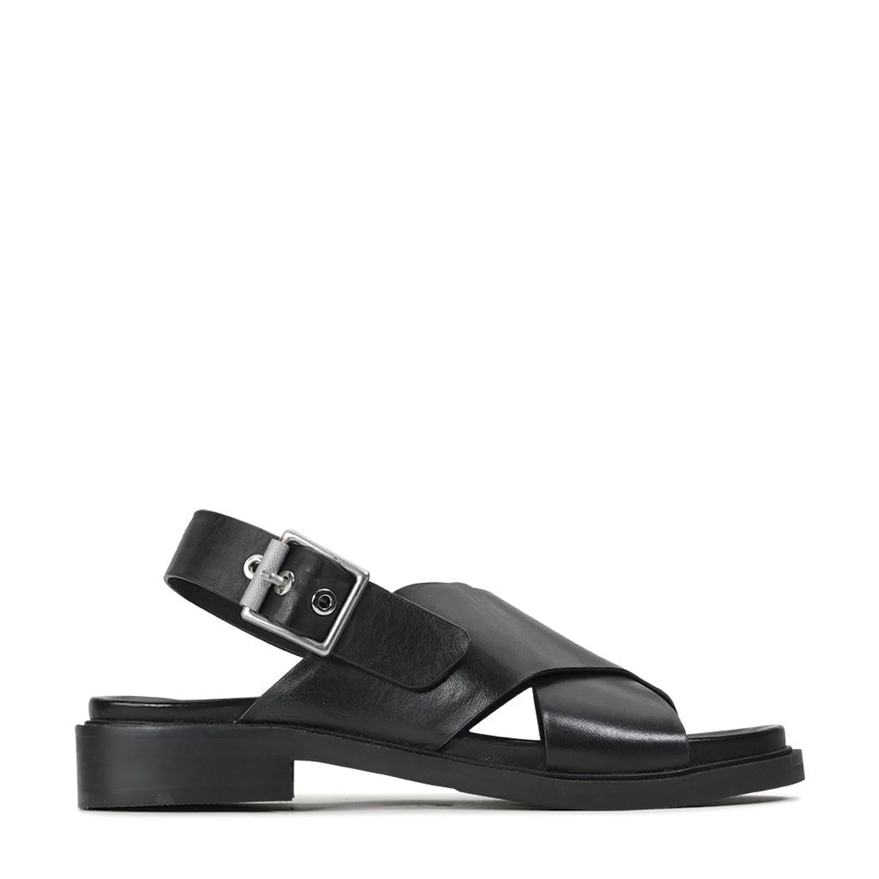 GRUNGE SLING-BACK SANDALS