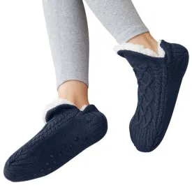 GRW Thermal Socks Ultra Warm Non-Slip Yarn Fur Indoor Slipper Socks