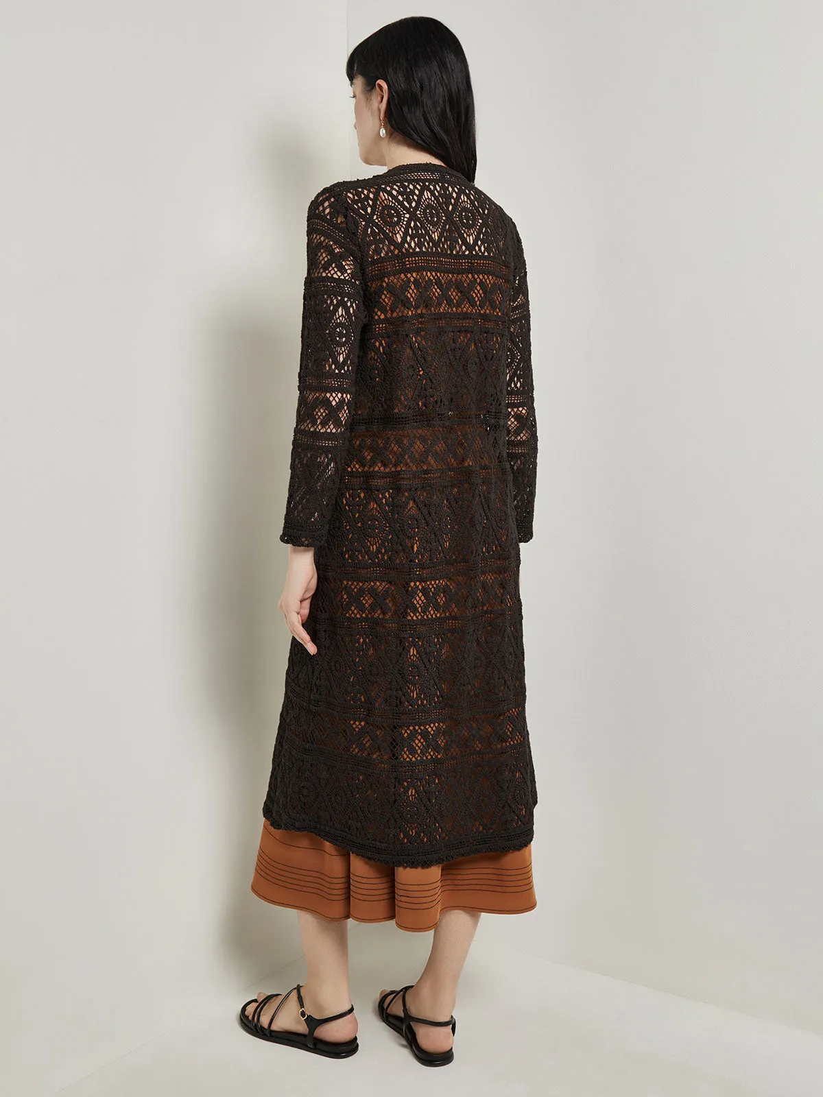 Heritage Fit Duster - Crochet Cotton