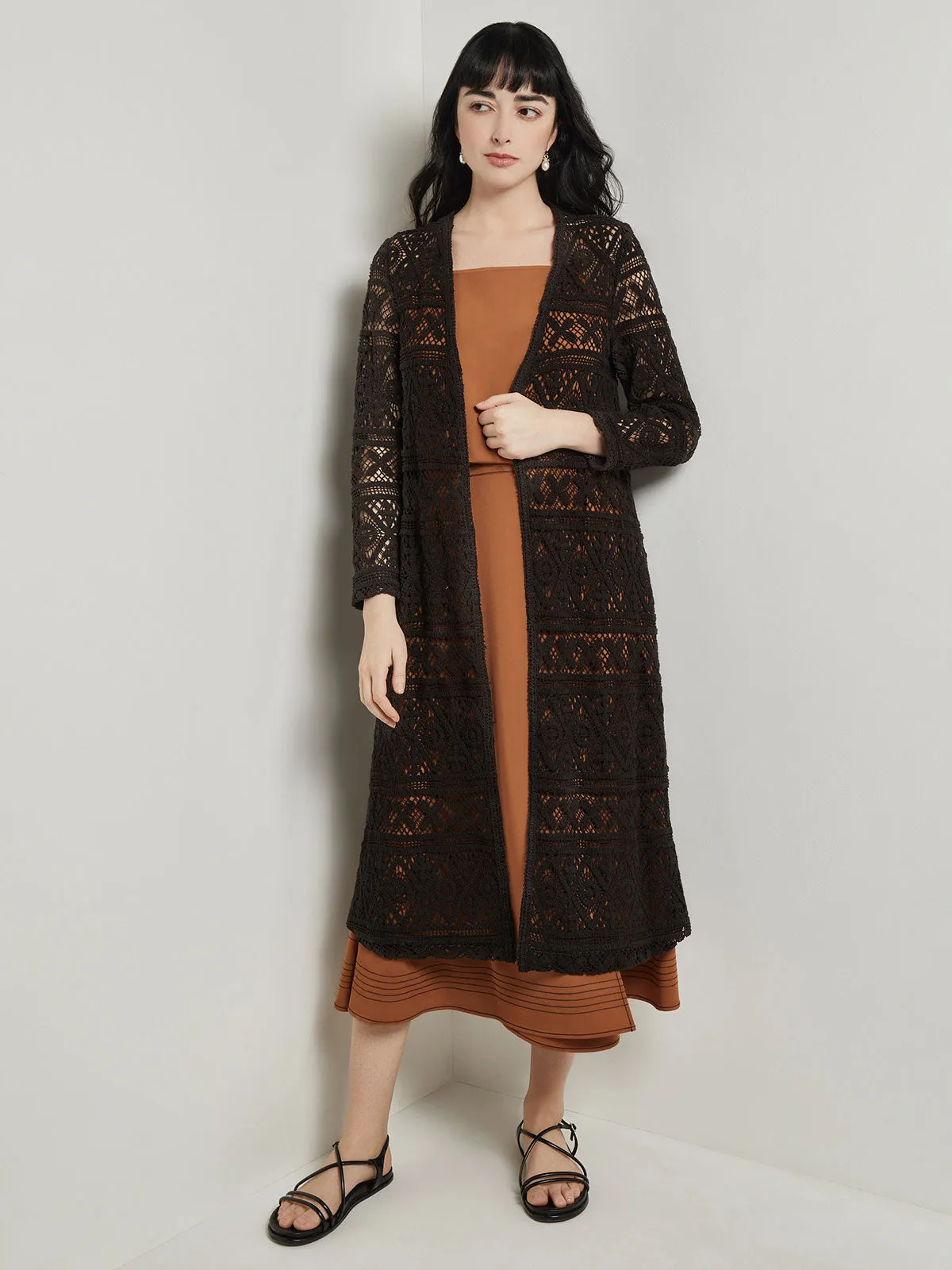 Heritage Fit Duster - Crochet Cotton